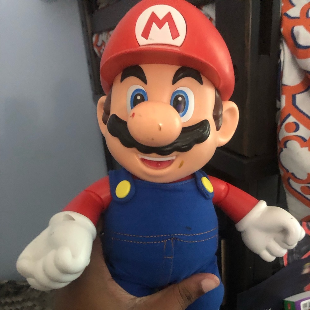Mario speaking toy